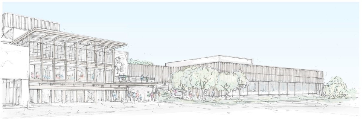 Artist's impression of the new Archive Building at Theatr Clwyd.jpg