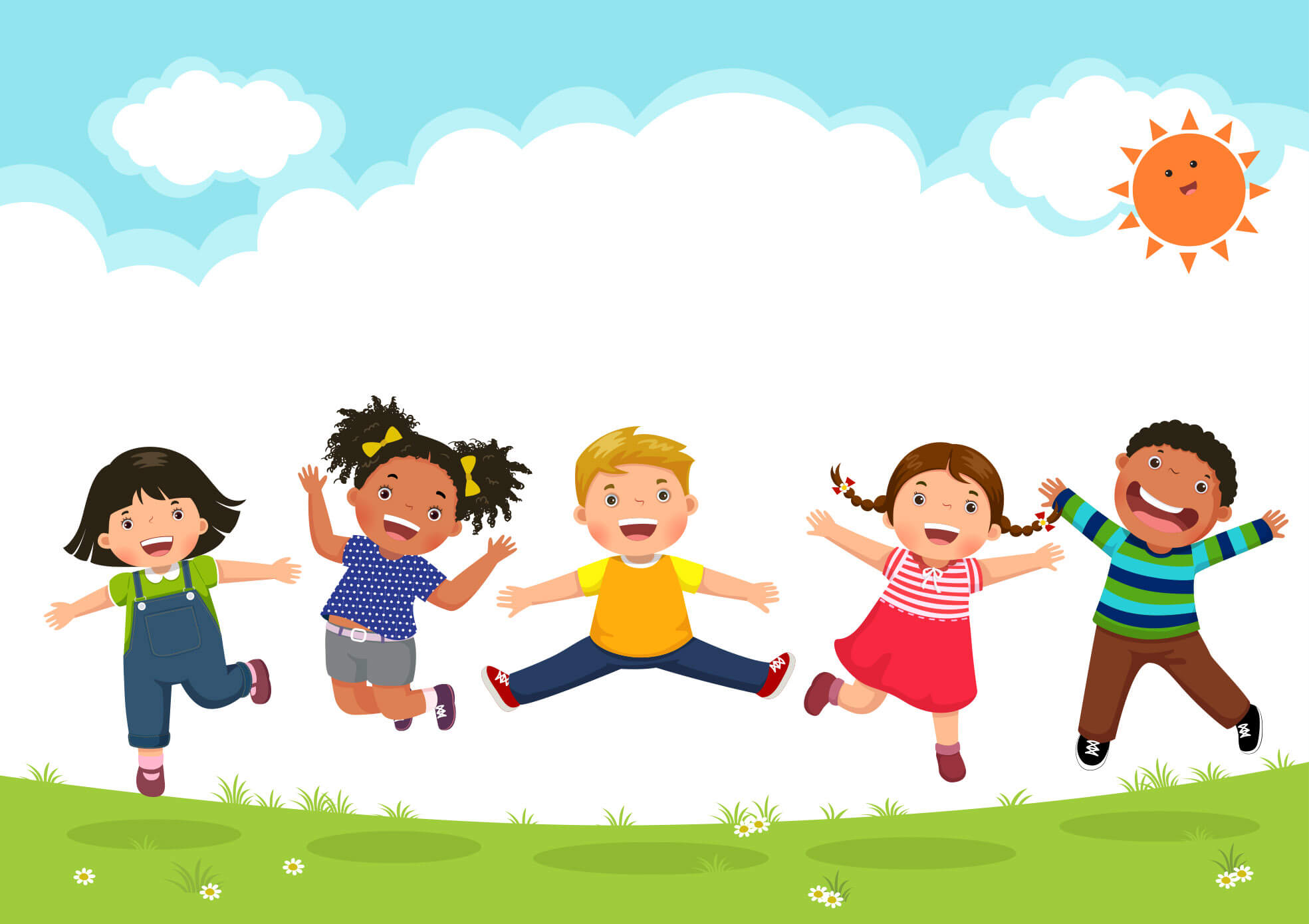 scheme clipart of children