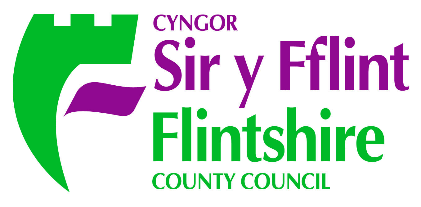 Logo Cyngor Sir y Fflint